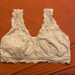 Aerie gray bralette size XL